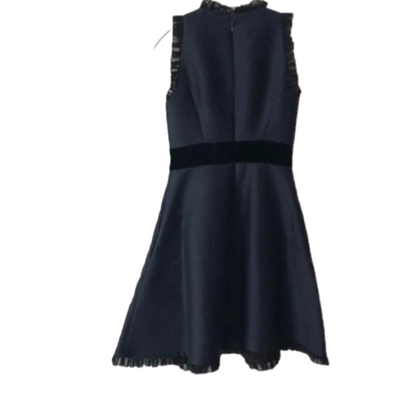 Kate Spade NY Sz. 2 Star Bright Bow And Flare Dress In Navy - Picture 6 of 12